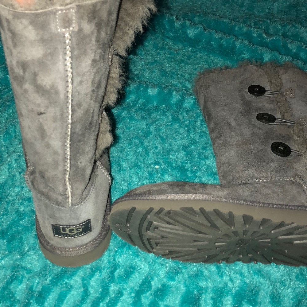 Grey UGG boots